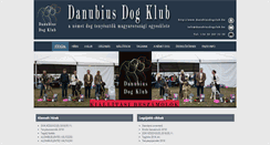 Desktop Screenshot of danubiusdogclub.hu